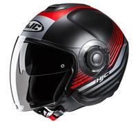Casco moto HJC I40N - rosso Dova