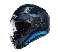Casco moto HJC i70 TAS MC2, Nero/Blu, M