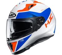 Casco moto HJC i70 TAS MC26H, Bianco/Blu/Oroange, XS
