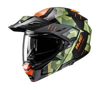 Casco moto HJC I80 Roki MC47SF arancione nero
