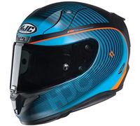 Casco moto HJC RPHA 11 BINE MC46HSF, Blu/Oroange, L