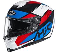 Casco moto HJC RPHA 70 DEBBY MC21, Nero/Bianco/Blu/Rosso, S