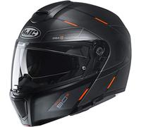 Casco moto HJC RPHA 90S BEKAVO MC6HSF, Nero/Oroange, XS