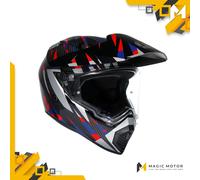 Casco moto Integrale AGV AX9 Steppa Carbon Lucido Nero - S