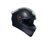 Casco Moto Integrale AGV K1 S AGV E2206 MATT BLACK Nero Opaco Mono