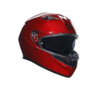 Casco Moto Integrale AGV K3 E2206 Mono Competizione Red Rosso Lucido