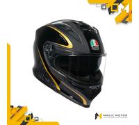 Casco moto Integrale AGV K7 Flow 46 Lucido Grigio - L