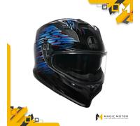 Casco moto Integrale AGV K7 Genisys Opaco Blu - XXL