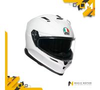 Casco moto Integrale AGV K7 SOLID Lucido Bianco - S