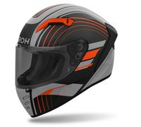 Casco moto integrale Airoh CONNOR Achieve arancio opaco L