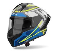 Casco moto integrale Airoh MATRYX Rider blu lucido L