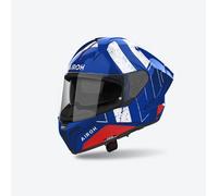 Casco Moto Integrale Airoh MATRYX Scope Blue Red gloss helmet casque TAGLIA XL