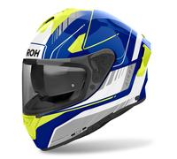 Casco moto integrale Airoh SPARK 2 Chrono blu-giallo lucido 2XL