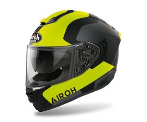 Casco moto integrale Airoh ST.501 Dock 2022 giallo fluo opaco Saldi 2XL