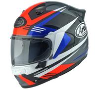 Casco moto integrale Arai Quantic Mark ROSSO/BLUE ECE 22.06 Pinlock Ready