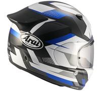 Arai Quantic Supra Casco, nero-bianco-blu, taglia M per maschi
