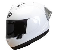 Casco moto integrale Arai RX-7V Evo Diamond bianco ECE 22.06 Pinlock leggi