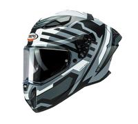 Casco moto integrale Caberg Drift Evo II Horizon grigio opaco/nero/bianco