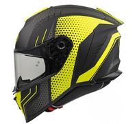 CASCO MOTO INTEGRALE FIBRA PREMIER HYPER BPY9 BM NERO GIALLO FLUO OPACO TG L