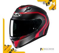 Casco Moto Integrale HJC C10 XL ELIE Rosso Opaco