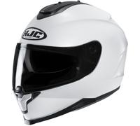 Casco moto integrale HJC C70N Solid Pearl White L