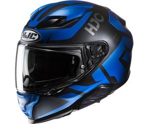 Casco moto integrale HJC F71 Bard MC2SF nero-blu S