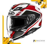 Casco Moto Integrale HJC F71 L TOZZ Rosso Lucido