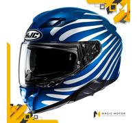 Casco Moto Integrale HJC F71 M ZEN Blu Lucido