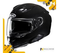 Casco moto Integrale HJC F71 SOLID METAL BLACK - L