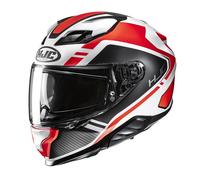 Casco Moto Integrale HJC F71 Tozz MC6HSF White/Orange Opaco