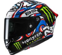 Casco moto integrale HJC RPHA 1 V2 CARBON Quartararo Le Mans III MC25 multicolor S