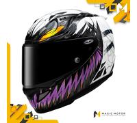 Casco Moto Integrale HJC RPHA 12 S ANTI VENOM 2 Bianco Lucido