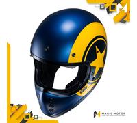 Casco Moto Integrale HJC V60 L NYX Blu Opaco