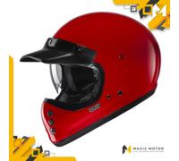 Casco moto Integrale HJC V60 SOLID DEEP RED - XL