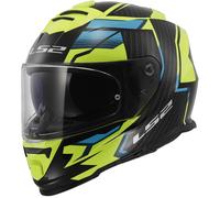 Casco moto integrale LS2 FF800 Storm II Tracker nero-giallo fluo S