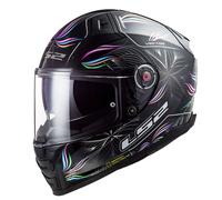 Casco moto integrale LS2 FF811 Vector II Tropical bianco-viola-nero M