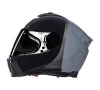 CASCO MOTO INTEGRALE NOLAN N80-8 NERO GRIGIO LUCIDO + VISIERA SMOKE