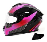 Casco Moto Integrale Omologato ECE 22.06, Casco Moto da Corsa Integrale per Uomo Donna, Leggero e confortevole Quattro Stagioni per Scooter Ciclomotori Motocross Street Racing