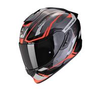 Casco moto integrale Scorpion EXO-1400 EVO II AIR ACCORD grigio-rosso L