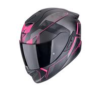 Scorpion EXO-1400 Evo II Air Intensio Casco, nero-rosa, taglia S per maschi