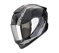 Casco moto integrale Scorpion EXO-1400 EVO II CARBON AIR REIKA nero e bianco Saldi XL