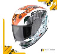 Casco Moto Integrale Scorpion EXO EXO-JNR Air S THE4ELEMENTS Arancione Lucido