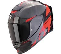 Casco moto integrale Scorpion EXO-R1 EVO Carbon Air Rally nero-rosso Saldi XL