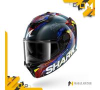 Casco Moto Integrale Shark SPARTAN GT PRO CARBON M CARBON SPEED-VIB Nero