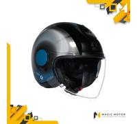 Casco moto Jet AGV ETERES Levanto Lucido Argento - XXL