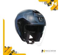 Casco moto Jet AGV IRIDES Trieste Opaco Blu - XL