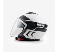 Blauer Casco Demi Jet DJ-01 Bianco lucido Taglia XL