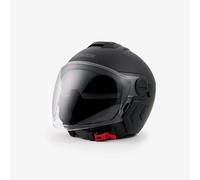 Casco Moto Jet Blauer DJ-01 MONO Nero Opaco Doppia visiera ECE2206