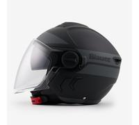 Blauer Casco Demi-Jet DJ01 Grafica B Nero Opaco M