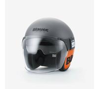 Blauer Pod 06 Casco Jet, grigio-arancione, taglia S per maschi